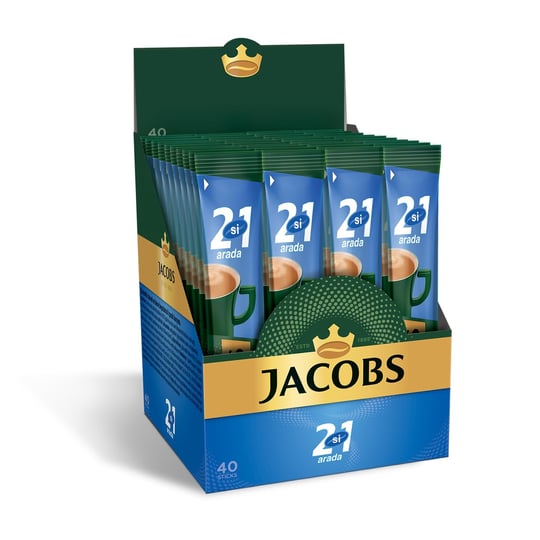 Jacobs 2si 1 Arada 10.5 Gram x 40, Kahve