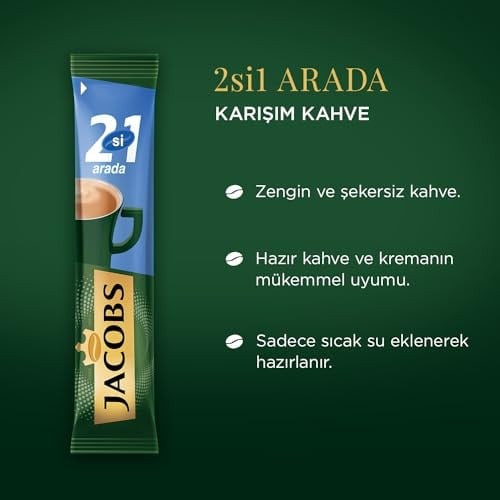 Jacobs 2si 1 Arada 10.5 Gram x 40, Kahve