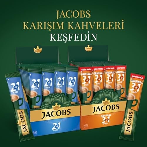 Jacobs 2si 1 Arada 10.5 Gram x 40, Kahve