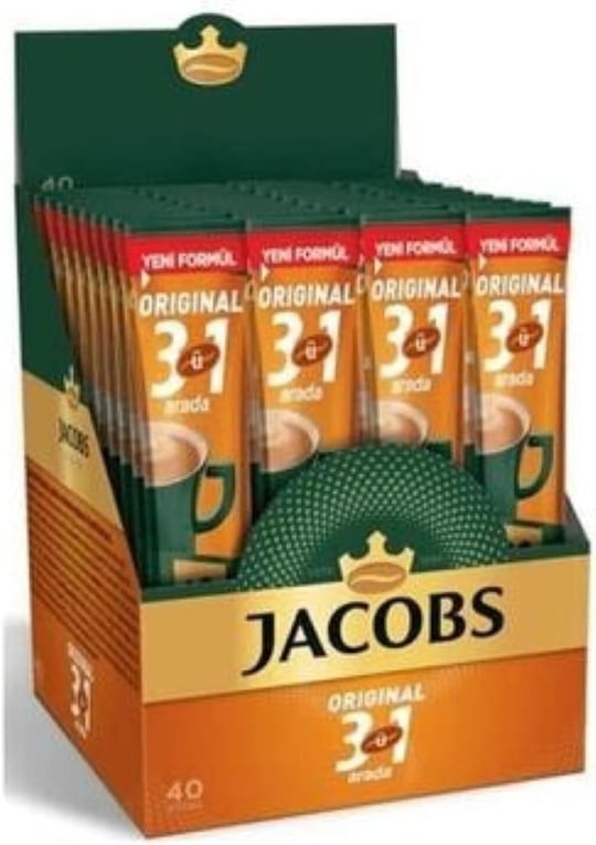 Jacobs 3 ü 1 Arada Kahve 16 Gr (40 Adet)