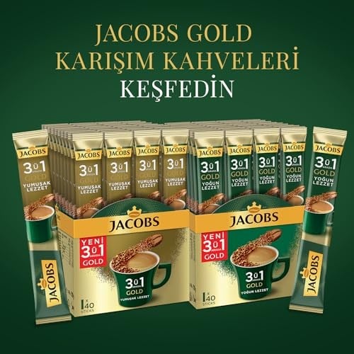 Jacobs 3in1 Yumuşak 1 Kutu 40 Adet 18 g