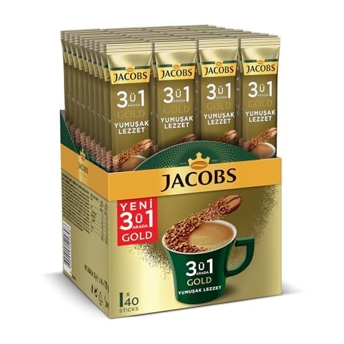 Jacobs 3in1 Yumuşak 1 Kutu 40 Adet 18 g