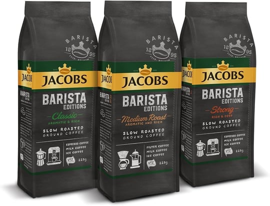 Jacobs Barista Öğütülmüş Kahve Seti