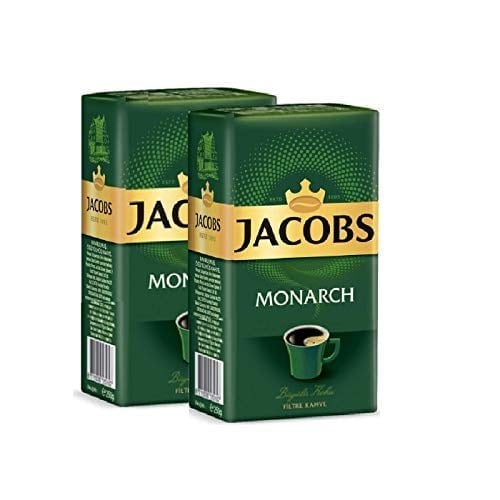 Jacobs Monarch 250 gr Filtre Kahve 2li + Coffee Filters Filtre Kahve Kağıdı 1/4 80li