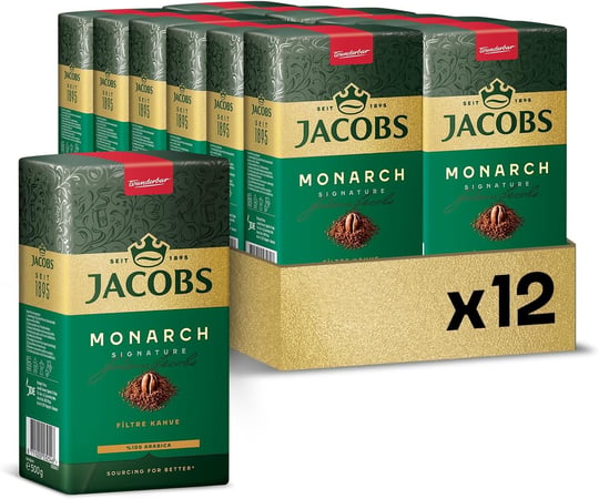 Jacobs Monarch Filtre Kahve 500 Gr x 12 Paket