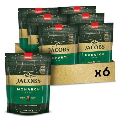 Jacobs Monarch Gold 200 gr x 6 Paket