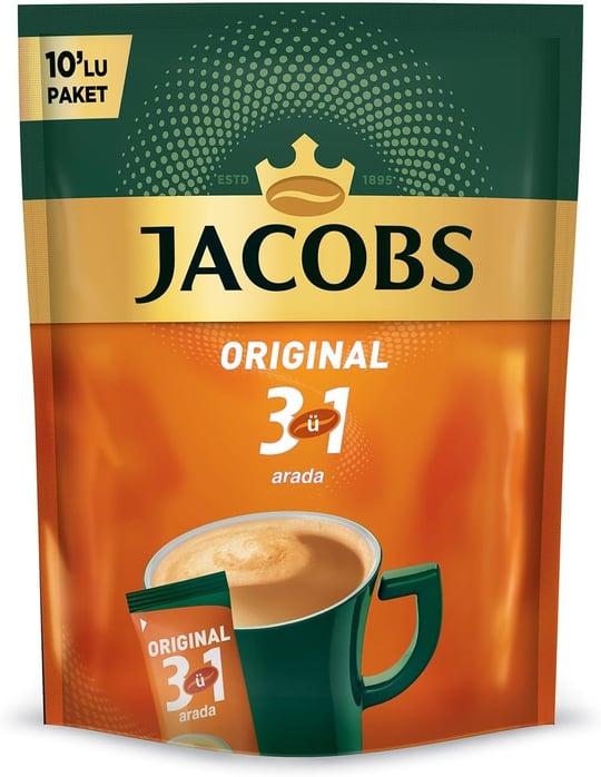 Jacobs Original 3 ü 1 arada Stick Karışım Kahve