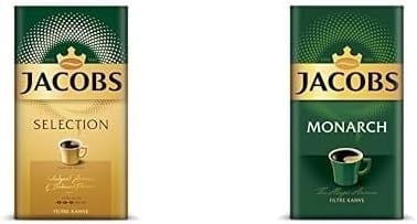 Jacobs Selection + Monarch Öğütülmüş Kahve Seti 250 Gr x 2