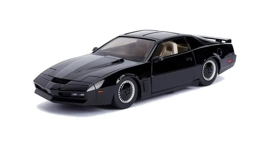 Jada 1: Hafif Pontiac Firebird ile 24 Hollywoodun Rides Knight Rider KITT 30086, Siyah