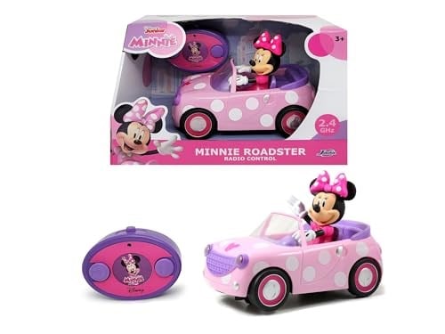 Jada - Disney Minnie Roadster – ileri ve geri vites – figür dahil – 3 yıl lisans