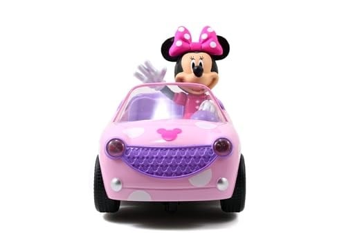 Jada - Disney Minnie Roadster – ileri ve geri vites – figür dahil – 3 yıl lisans