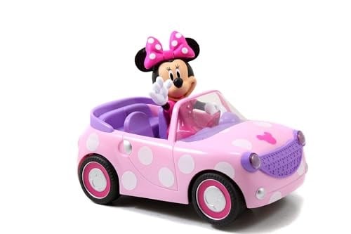 Jada - Disney Minnie Roadster – ileri ve geri vites – figür dahil – 3 yıl lisans