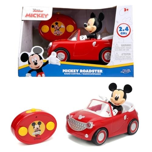 Jada Toys Disney Junior Mickey Mouse Clubhouse Roadster RC Car, 7