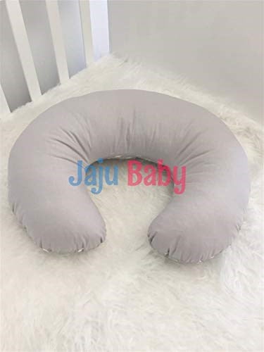 Jaju Baby Gri Desenli Emzirme Yastığı - Destek Minderi