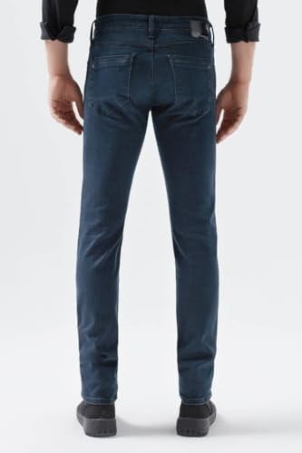 Jake Mavi Black Puslu Gece Mavisi Jean Pantolon 0042227245
