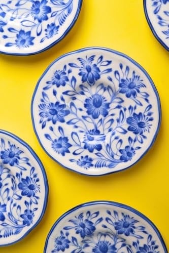 Jamuor Mess Fulya Porselen Çay Tabak Takımı 12Cm 6 Parça