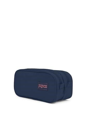 Jansport Large Accesssory Pouch Unisex Yetişkin Kalem Çantası Navy Standart - Seçenekler: 10H x 23W x 8D cm x 1,3L, M, Standart, Tek Beden
