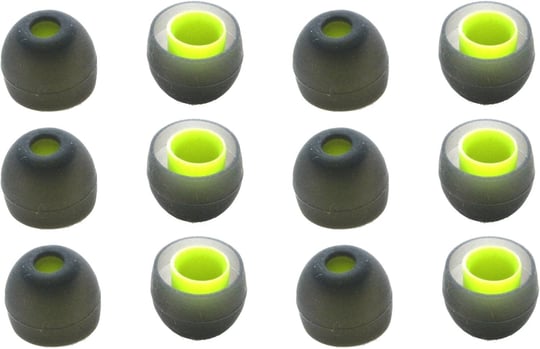 Jaybird Bluebuds X, X2 Bluetooth kulaklık için 6 çift kulak ucu. (orta)