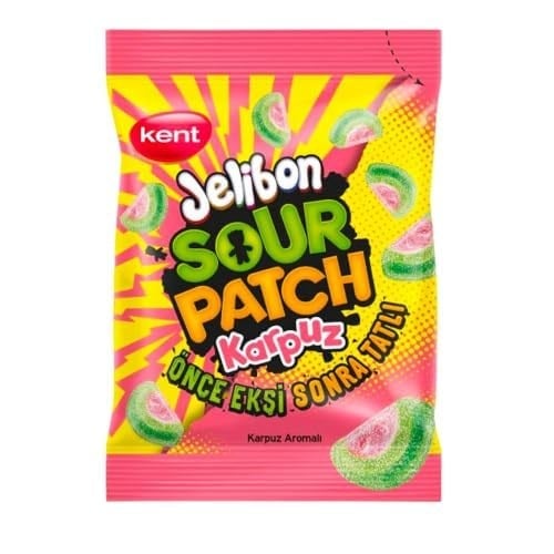 Jelibon Sour Patch Kids Karpuz Aromalı Yumuşak Şekerleme 160 gr