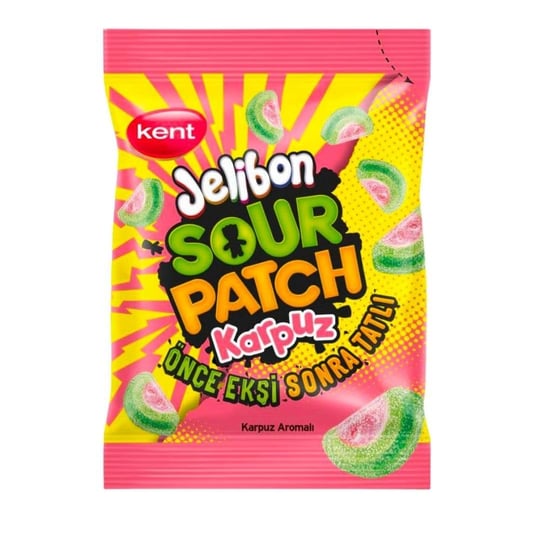 Jelibon Sour Patch Kids Karpuz Aromalı Yumuşak Şekerleme 160 gr