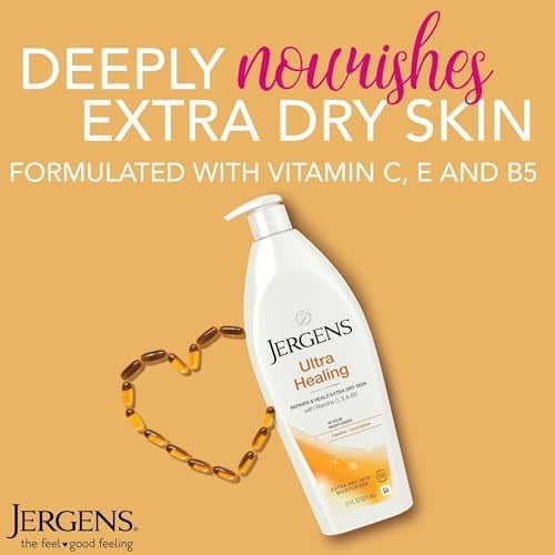Jergens Ekstra Kuru Ciltler İçin Nemlendirici Losyon 621ML