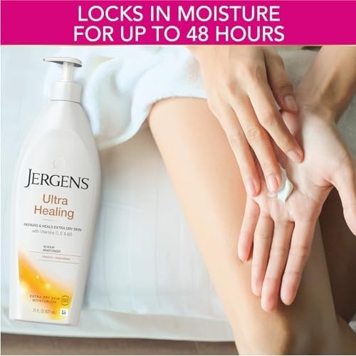 Jergens Ekstra Kuru Ciltler İçin Nemlendirici Losyon 621ML