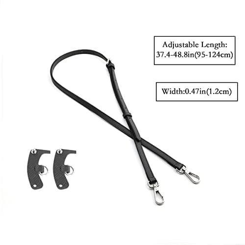 Jiesinlov Longchamp Le Pliage Mini Kılıfı için Deri Çanta Askıları Dönüşüm Kiti, Çanta Askısı Crossbody Ayarlanabilir Değiştirme