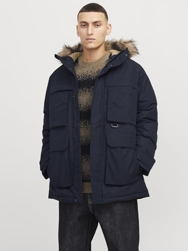 JJSTAR PARKA JACKET LACİVERT12256892 lacivert m