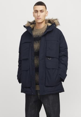 JJSTAR PARKA JACKET LACİVERT12256892 lacivert m