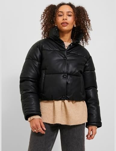 JJXX JJXX JXBREEZY FAUX LEATHER SHORT JKT OTW SN Mont Kadın