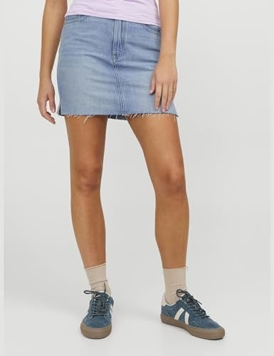 JJXX JXAURA SHORT HW SKIRT RH DNM SN Gündelik Şort Kadın
