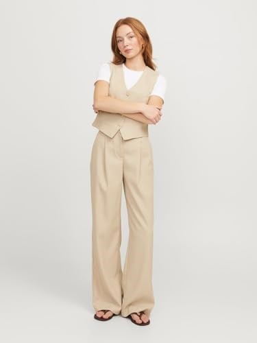 JJXX Jxellis Structured Wide Hw Pant Tlr Sn Pantolon Kadın