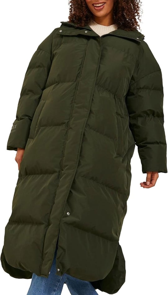 JJXX Koyu Yeşil Mont JXMISTY DOWN BLEND LONG PUFFER OTW, 5003072055