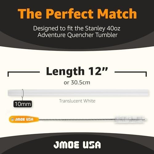 Jmoe USA Stanley 40 oz Adventure Quencher FlowState H2.0 için 12