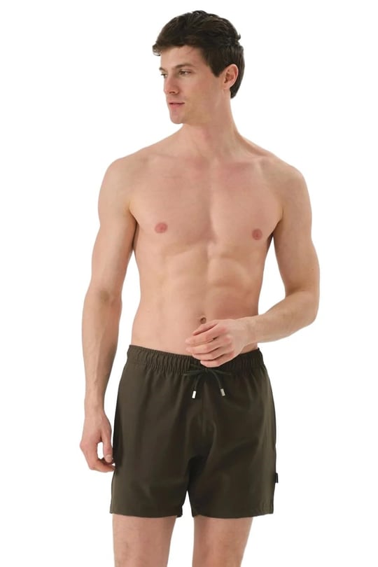 John Frank Düz Mayo Şort Gts - JFSSSWL02 Haki
