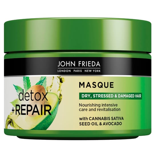 John Frieda Detoks Etkili Onarıcı ve Besleyici Bakım Maskesi (250 ml)