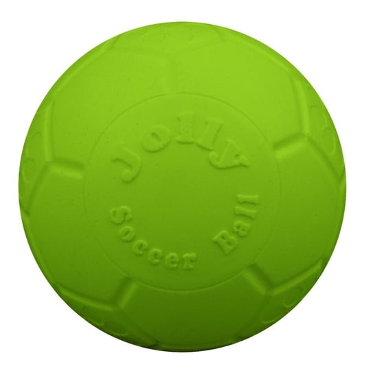 Jolly Pets-Jolly Evcil Orta Futbol Topu Yüzer-Zıplayan Köpek Oyuncak, 6 inç Çap, elma yeşili