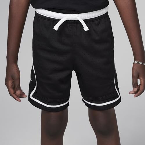 Jordan Dri-FIT Sport Little Kids Diamond Şort (Siyah, 85D313-023), Siyah, 6