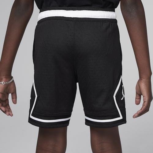 Jordan Dri-FIT Sport Little Kids Diamond Şort (Siyah, 85D313-023), Siyah, 6