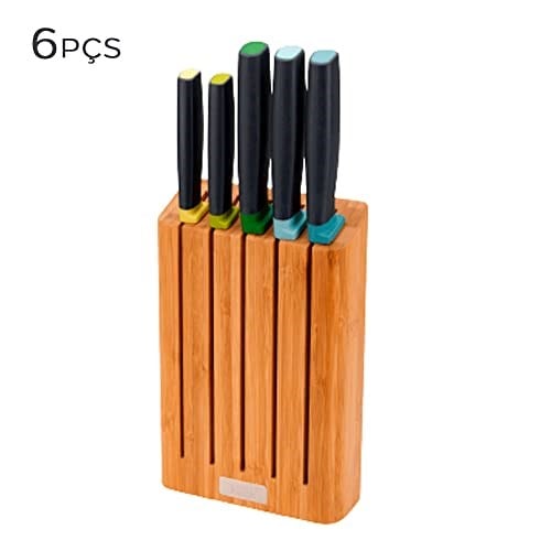 Joseph Joseph 10300 Elevate 5li Bıçak Bambu Blok Set