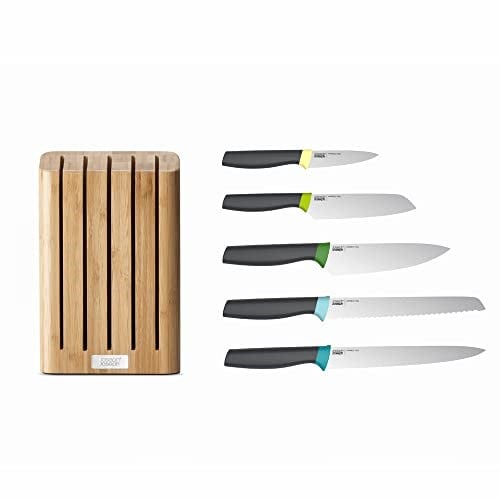 Joseph Joseph 10300 Elevate 5li Bıçak Bambu Blok Set