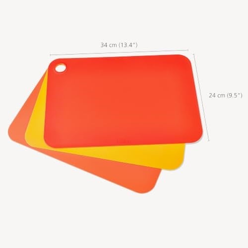 Joseph Joseph 92104 Pop 3lü Kesme Matı Seti, Renkli