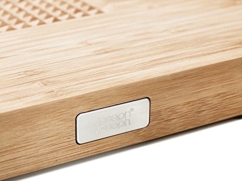 Joseph Joseph Cut&Carve Plus Büyük Bambu Kesme Tahtası, Bambu