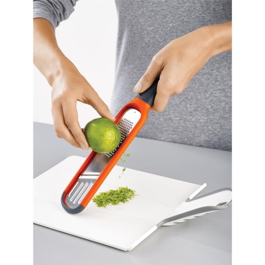 Joseph Joseph Handi-grate™ 2si 1 Arada Mini Rende Ve Dilimleyici - Turuncu Koyu Turuncu