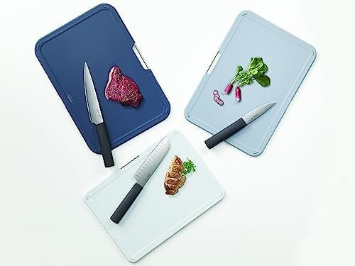 Joseph Joseph Nest 6 Parçalı Kesme Tahtası ve Bıçak Seti, Gümüş