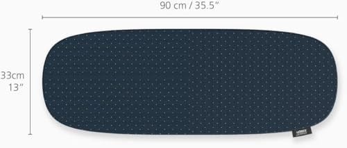 Joseph Joseph Pocket Plus ütü masası kılıfı, pamuk, siyah/mavi