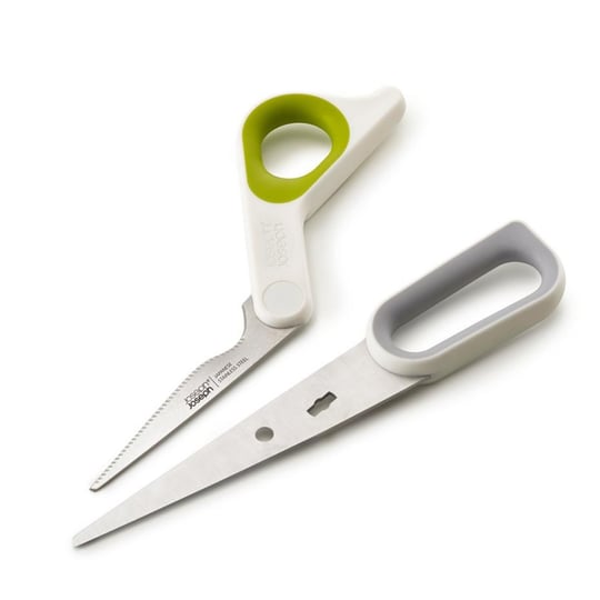 Joseph Joseph Powergrip Başparmak Destekli Mutfak Makası Beyaz/yeşil