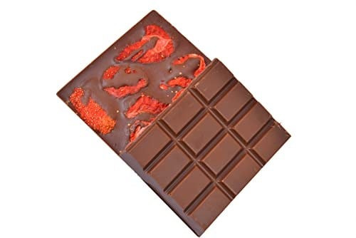jovia premium quality chocolate ÇİKOLATA Organik Çikolata - Sütlü Çilekli 85 gr