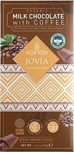 jovia premium quality chocolate Organik Sütlü Çikolata-kahveli 3lü Avantaj Paket