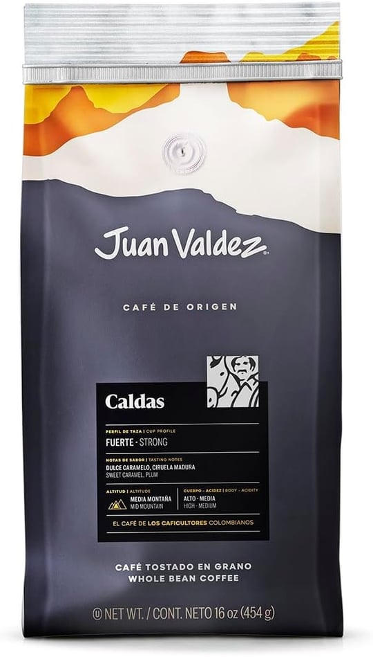 Juan Valdez Caldas Çekirdek Kahve, 454g
